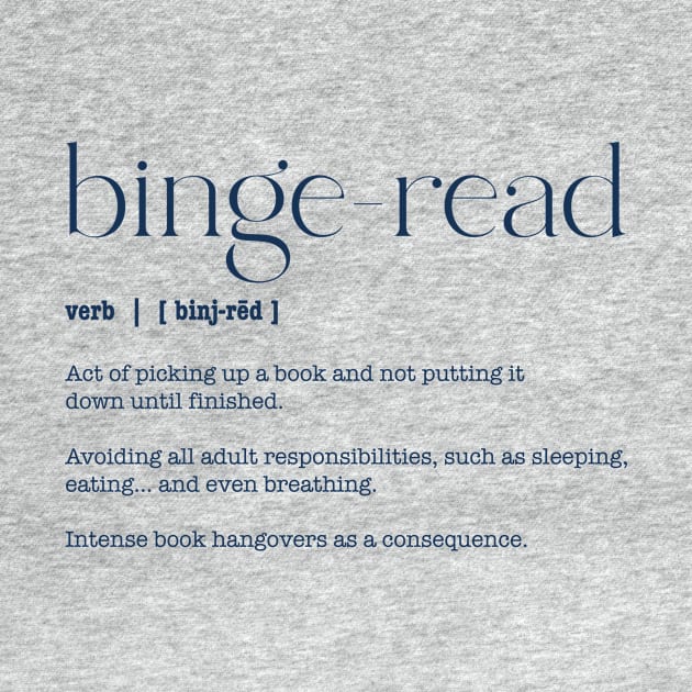 Binge read bookish for book lovers by OutfittersAve